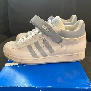 Men’s Vintage Retro Adidas ProShell wht/Lt blue Sneakers Size 9.5 adidas | Shoes | Mens Vintage Retro Adidas Proshell Whtlt  main image 3